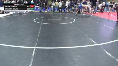 145 lbs Round Of 16 - Brock Zander, New Providence vs Kingsley Evans, Huntington