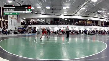 165 lbs Champ. Round 2 - Duke Myers, Unattached vs Cole Hopkins, Central Michigan