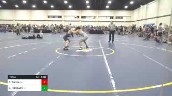 132 lbs Prelims - Christopher Garcia, GA vs Evan Holloway, VA