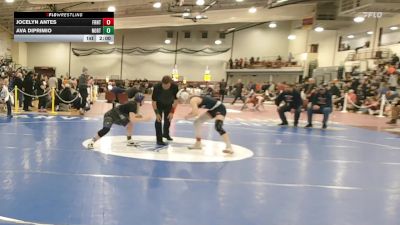 126 lbs Quarterfinal - Jocelyn Antes, Frontier vs Ava Diprimio, Norton