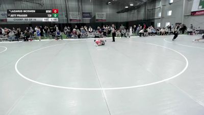 120 lbs Champ. Rd Of 16 - Lazarus McEwen, Mat Demon Wrestling Club vs Jett Fraser, Team Conquer Wrestling