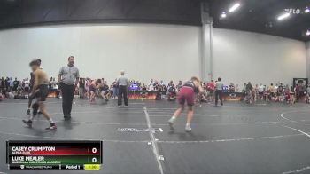 105 lbs Semifinal - Luke Mealer, Guerrilla Wrestling Academy vs Casey Crumpton, Alpha Elite