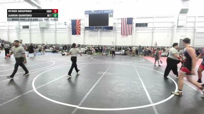 215 lbs Semifinal - Ryder Siegfried, Coronado vs Aaron Quintero, No Team