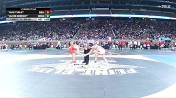 D1-157 lbs Cons. Round 1 - Jake Turley, Romeo HS vs Jacob Kennedy, John Glenn HS (Westland)