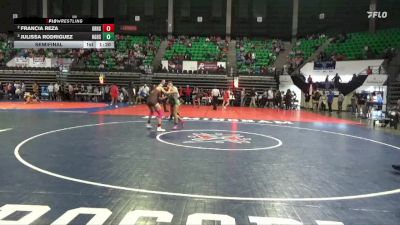 6-7A 132 Semifinal - Julissa Rodriguez, Hazel Green HS vs Francia Reza, Grissom HS