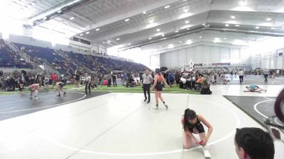 123 lbs 5th Place - Meghan Olson, YV Wrestling vs Alice Pazak, No Team