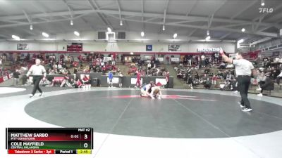 149 lbs 3rd Place Match - Cole Mayfield, Central Oklahoma vs Matthew Sarbo, Pitt-Johnstown