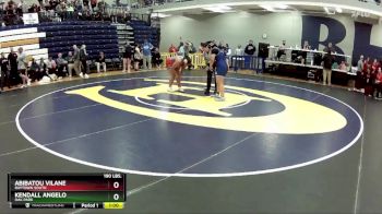 190 lbs. Cons. Round 5 - Kendall Angelo, Oak Park vs Abibatou Vilane, Raytown South