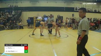 Semifinal - Logan Parks, Central Michigan vs Alex Hornfeck, West Virginia