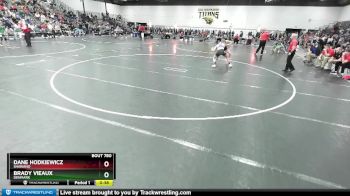 120 lbs Cons. Round 4 - Brady Vieaux, Denmark vs Dane Hodkiewicz, Shawano