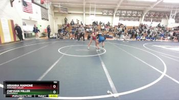 152 lbs Cons. Round 1 - Cheyann Miller, Bloomfield vs Arianna Maimone, Monument Valley