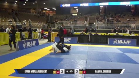 Dana M. Greenlee vs Karen Natalia Albrecht 2025 Pan Jiu Jitsu IBJJF Championship