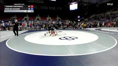 100 lbs Champ. Rd Of 64 - Santino Pascarella, NY vs Sterling Schanen, WI