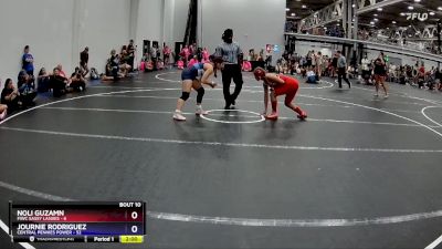 120 lbs Round 3 (8 Team) - Noli Guzamn, FIWC Sassy Lassies vs Journie Rodriguez, Central Pennies Power