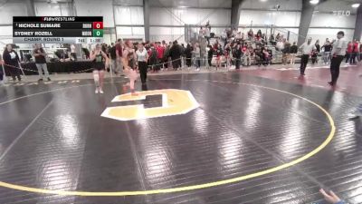 155 lbs Champ. Round 1 - Nichole Sumare, Burns/Pine Bluffs vs Sydney Rozell, Moorcroft