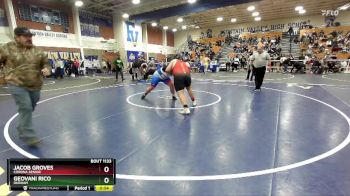 285 lbs Cons. Round 4 - GEOVANI RICO, Durham vs Jacob Groves, Corona Senior