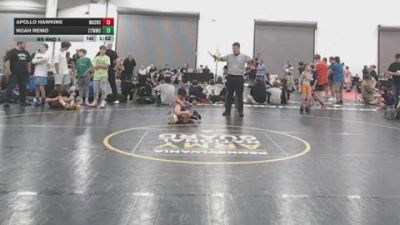 60 lbs Rr Rnd 1 - Apollo Hawkins, Mat Assassins Red - BK8E vs Noah Reino, CTWHALE - BK8E
