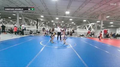 60 lbs Round 5 (6 Team) - Justin Van Slyke, CTWHALE vs Christiano Jaramillo, Empire WA