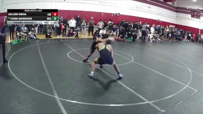 150 lbs Champ. Round 2 - Jullien Mejia, Liberty vs Coen Burrows, Boulder City