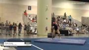 Kasey Burke - Floor, Yellow Jacket #858 - GWU - 2021 USA Gymnastics Development Program National Championships