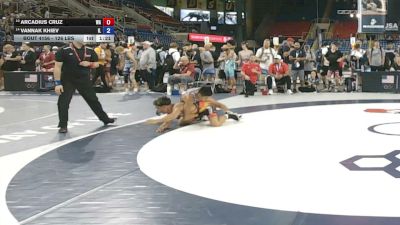 126 lbs Champ. Rd Of 32 - Arcadius Cruz, Washington vs Vannak Khiev, Illinois