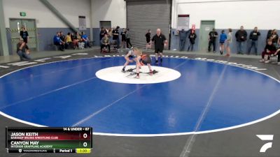 87 lbs Rr3 - Canyon May, Interior Grappling Academy vs Jason Keith, Baranof Bruins Wrestling Club