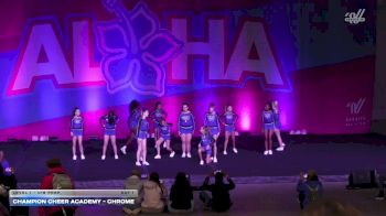 Champion Cheer Academy - Chrome [2025 L1 - U16 Prep Day 1] 2025 Aloha Toronto Showdown