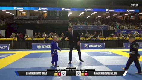Camden Michael Miller vs Usman Shuhrat Umar 2026 Pan Kids Jiu-Jitsu IBJJF Championship