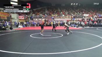 138 lbs Champ. Round 1 - Talon Wark, Colby Hs vs Sebastian Heredia, Ulysses