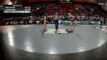 G 114 lbs Champ. Round 1 - Joely Slyter, Lewiston vs Cassydi Keim, Idaho Falls