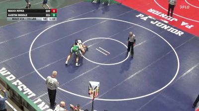 172 lbs Round Of 32 - Maxx Kitka, Danville vs Austin Biddle, Solanco