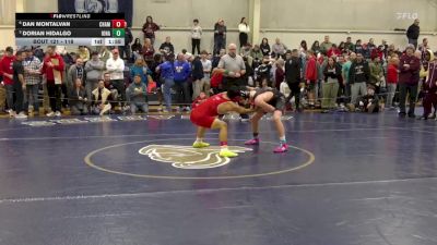 118 lbs Quarterfinal - Dorian Hidalgo, Iona Prep vs Dan Montalvan, Chaminade