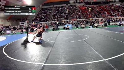 5A 190 lbs Cons. Round 3 - Jeramiah Palmer, Sandpoint vs Hayden Howell, Hillcrest