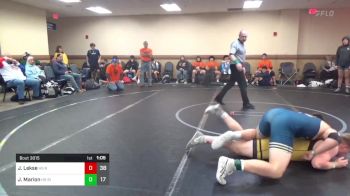 220 lbs Rr Rnd 2 - Justin Lekse, Team Round Up HS vs Juliano Marion, Silent Victory HS