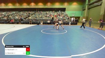 157 lbs Round Of 64 - AJ Rockwell, Eastern Oregon vs Alex Ramirez, Mt. San Antonio-Unatt