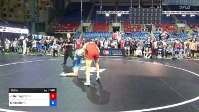 152 lbs Cons 8 #2 - Jared Remington, Texas vs Keaton Moeller, Iowa