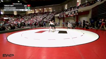 145 lbs Consi Of 8 #2 - Tinsley Nett, Norman High School Girls vs Parker Barbee, Collinsville HS Girls