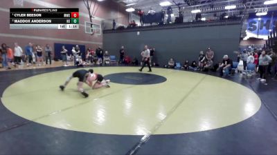 98 lbs Round 3 - Cyler Beeson, Middleton Wrestling Club vs Maddox Anderson, Kuna Klub