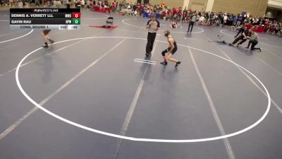 16U - 113 lbs Cons. Round 1 - Jace Gibson, Minnesota vs Jacob Peterson, Flat Earth Wrestling Club