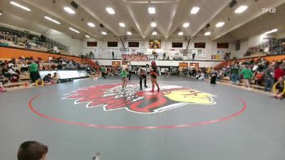 235 lbs Cons. Semi - Kaydence Sander, Rock Springs vs Stormy Tatro, Kelly Walsh