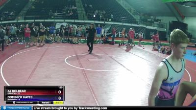 130 lbs Round 2 (8 Team) - Dylan Jones, Oregon vs Cooper Hardy, Montana