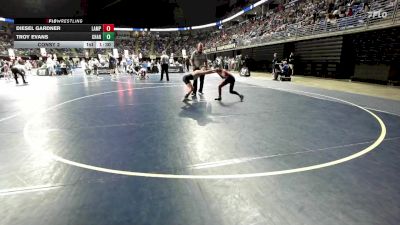 90 lbs Consy 2 - Diesel Gardner, Lampeter-Strasburg vs Troy Evans, Chartiers Valley