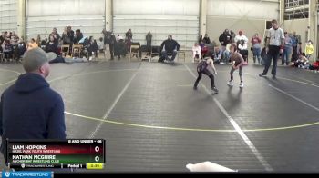 46 lbs Round 3 - Nathan McGuire, Anchor Bay Wrestling Club vs Liam Hopkins, Hazel Park Youth Wrestling