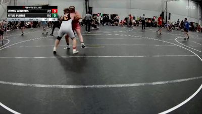 285 lbs Round 2 (4 Team) - Owen Winters, Palm City Thundercats vs Kyle Suhrie, Freakztyle Wrecking Crew