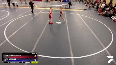 78 lbs Cons. Semi - Sawyer Bessette, MN vs Levi Werner, WI