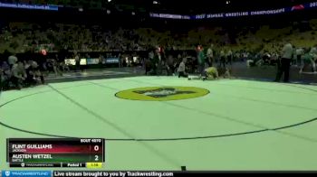 160 lbs Champ. Round 1 - Austen Wetzel, Battle vs Flint Guilliams, Jackson