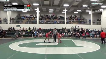 106 lbs Cons. Round 2 - Dylan Alismail, Liberty Park vs Zac Jones, Hewitt-Trussville Middle School