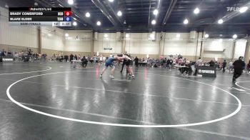 285 lbs Semifinal - Brady Comerford, Beebe Trained vs Blake Elder, Team Barracuda