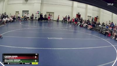 95 lbs Semis & 1st Wrestleback (8 Team) - Sullivan Sigman, South Dakota Lightning vs Cayden Engel, Nebraska Maize