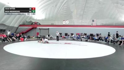 174 lbs Finals (2 Team) - Zach Meisenzahl, Glenville State vs Cole Ritter, Maryville